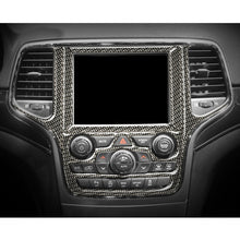 Load image into Gallery viewer, Car Central Control Navigation Carbon Fiber Decorative Sticker for Jeep Grand Cherokee 2011-2017, Central Control Navigation