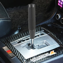 Load image into Gallery viewer, Metal Leather Long Column Car Shift Knob, Size: 18x3.3cm, Size: 18x3.3cm (Black), Size: 18x3.3cm (Blue), Size: 18x3.3cm (Red), Size: 18x3.3cm (Silver)
