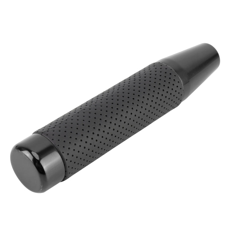 Metal Leather Long Column Car Shift Knob, Size: 18x3.3cm, Size: 18x3.3cm (Black), Size: 18x3.3cm (Blue), Size: 18x3.3cm (Red), Size: 18x3.3cm (Silver)