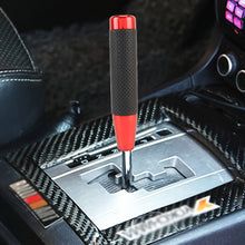 Load image into Gallery viewer, Metal Leather Long Column Car Shift Knob, Size: 18x3.3cm, Size: 18x3.3cm (Black), Size: 18x3.3cm (Blue), Size: 18x3.3cm (Red), Size: 18x3.3cm (Silver)
