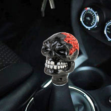 Load image into Gallery viewer, Universal Skull Head Shape Manual or Automatic Gear Shift Knob, Size: 8.7x5.5cm