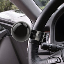 Load image into Gallery viewer, Car Universal Steering Wheel Spinner Knob Auxiliary Booster Aid Control Handle Car Steering Wheel Booster Wheel Strengthener Auto Spinner Knob Ball, Car Steering Wheel Spinner Knob (Black)