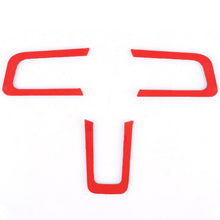 Load image into Gallery viewer, 3 PCS Car Steering Wheel Button Decorative Sticker for Ford Mustang 2015-2020, Steering Wheel Button