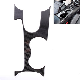 Car Gear Panel Water Cup Decorative Sticker for Ford Mustang 2015-2020, Gear Panel Water Cup
