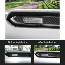 Load image into Gallery viewer, 2 PCS Car Instrument Console Decorative Sticker for Ford Mustang 2015-2020, Instrument Console