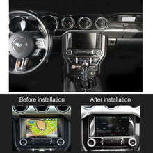 Load image into Gallery viewer, 2 PCS Car Central Display Panel Decorative Sticker for Ford Mustang 2015-2020, Central Display Panel