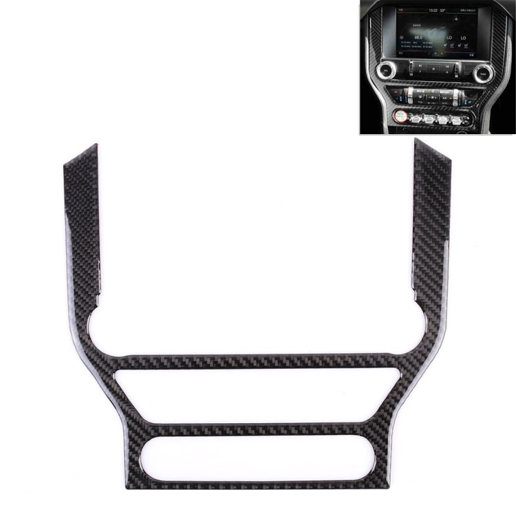 Car Central Control Panel Decorative Sticker for Ford Mustang 2015-2020, Central Control Panel