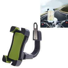 Load image into Gallery viewer, Universal 360 Degrees Free Rotation ABS Motorcycle Phone Bracket Mountain Bike Navigation Bracket GPS/Mobile Holder for 3.5-6.5 inch Mobile Phone