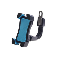 Load image into Gallery viewer, Universal 360 Degrees Free Rotation ABS Motorcycle Phone Bracket Mountain Bike Navigation Bracket GPS/Mobile Holder for 3.5-6.5 inch Mobile Phone