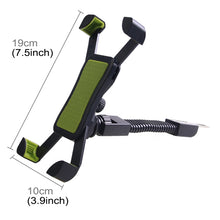 Load image into Gallery viewer, Universal 360 Degrees Free Rotation ABS Motorcycle Phone Bracket Mountain Bike Navigation Bracket GPS/Mobile Holder for 3.5-6.5 inch Mobile Phone