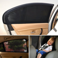 Load image into Gallery viewer, 2 PCS Car Shade Block Car Sun Block Window Gauze Shading Net Side Blocking Cover Sun Net Sandbags Side Window Sunshade Cover, Size: 92*54cm, Size: 92*54cm