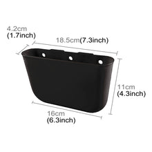 Load image into Gallery viewer, Car Cup Holder Garbage Can Portable Vehicle Trash Can Bin Rubbish Bin Organizer Car-mounted Trash Car Storage Box