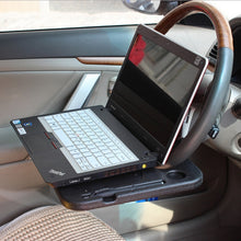 Load image into Gallery viewer, Multi-function Car Steering Wheel Computer Card Table Box Car Tray Desktop Computer Desk Car Laptop Table Dining Table Shelf Desk Auto Accessories, Multi-function Black, Multi-function Grey