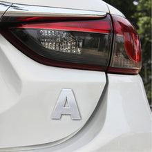 Load image into Gallery viewer, Car Vehicle Badge Emblem 3D English Letter Self-adhesive Sticker Decal, Size: 4.5*4.5*0.5cm, G, R, H, S, I, T, A, J, U, Y, K, V, Z, L, W, B, M, X, C, N, D, O, E, P, F, Q