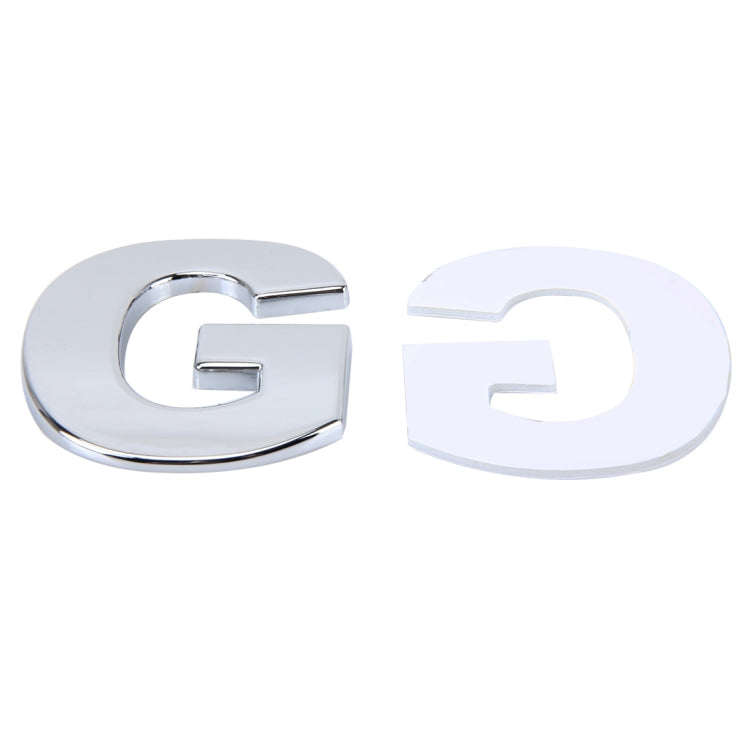 Car Vehicle Badge Emblem 3D English Letter Self-adhesive Sticker Decal, Size: 4.5*4.5*0.5cm, G, R, H, S, I, T, A, J, U, Y, K, V, Z, L, W, B, M, X, C, N, D, O, E, P, F, Q