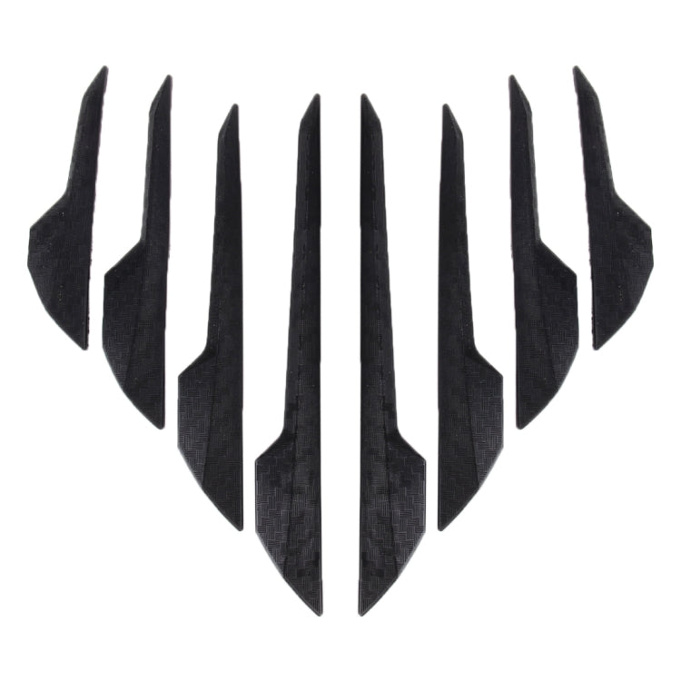 8 PCS Car Vehicle Door Side Guard Anti Crash Strip Exterior Avoid Bumps Collsion Impact Protector Sticker, R-2119 Door Edge Guards, Door Side Guard, R-2119