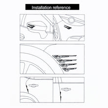 Load image into Gallery viewer, 8 PCS Car Vehicle Door Side Guard Anti Crash Strip Exterior Avoid Bumps Collsion Impact Protector Sticker, R-2119 Door Edge Guards, Door Side Guard, R-2119