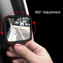 Load image into Gallery viewer, 3R-2130 Car Truck Interior Adjustable Wide Angle Rear View Blind Spot Mirror, Size: 7*6.5*1cm, 3R-2130