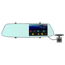 Load image into Gallery viewer, G705 5 inch LCD Touch Screen Rear View Mirror Car Recorder with Separate Camera, 170 Degree Wide Angle Viewing, Support Loop Video / Motion Detection / G-Sensor / TF Card, G705