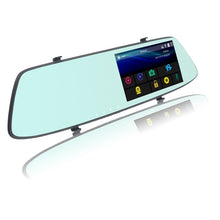 Load image into Gallery viewer, G705 5 inch LCD Touch Screen Rear View Mirror Car Recorder with Separate Camera, 170 Degree Wide Angle Viewing, Support Loop Video / Motion Detection / G-Sensor / TF Card, G705
