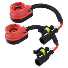 Load image into Gallery viewer, 2 PCS Universal D2/D4 HID Xenon Bulb Converter Cable Adapter D2/D4 Adapter HID Socket Plug Adapter Bulb Wire Connector Wire for Ballast Hid, D2/D4
