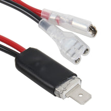 Load image into Gallery viewer, 2 PCS Universal H1 Conversion Bulb Harness Wire Plugs Power Wire Adapter Connectors, H1 Wire 1