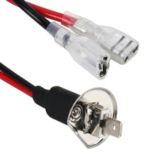 Load image into Gallery viewer, 2 PCS Universal H1 Conversion Bulb Harness Wire Plugs Power Wire Adapter Connectors, H1 Wire 2