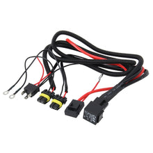 Load image into Gallery viewer, DC 12V 40A H4 Bulb Strengthen Line Group HID Xenon Controller Cable Relay Wiring, H4