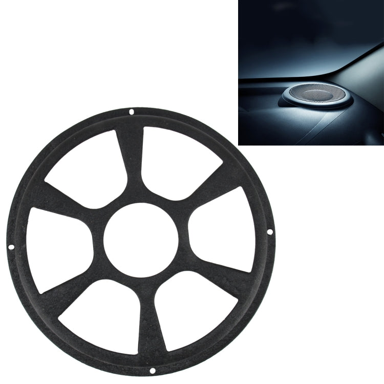12 inch Universal Car Horn Cover Black Round Horn Cover Horn Round Cover, Size: 12 inch