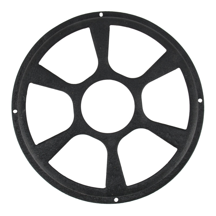 12 inch Universal Car Horn Cover Black Round Horn Cover Horn Round Cover, Size: 12 inch