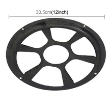 Load image into Gallery viewer, 12 inch Universal Car Horn Cover Black Round Horn Cover Horn Round Cover, Size: 12 inch