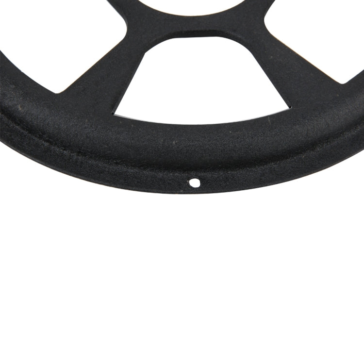 12 inch Universal Car Horn Cover Black Round Horn Cover Horn Round Cover, Size: 12 inch