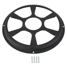 Load image into Gallery viewer, 12 inch Universal Car Horn Cover Black Round Horn Cover Horn Round Cover, Size: 12 inch