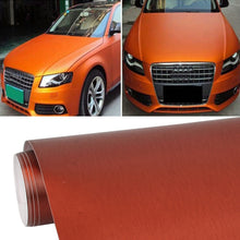Load image into Gallery viewer, 1.52 * 0.5m Waterproof PVC Wire Drawing Brushed Chrome Vinyl Wrap Car Sticker Automobile Ice Film Stickers Car Styling Matte Brushed Car Wrap Vinyl Film, CMS3354, CMS3354D, CMS3354E, CMS3354G, CMS3354J, CMS3354M, CMS3354R, CMS3354S, CMS3354TB, CMS3354TT
