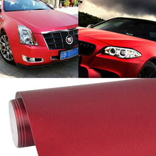Load image into Gallery viewer, 1.52 * 0.5m Waterproof PVC Wire Drawing Brushed Chrome Vinyl Wrap Car Sticker Automobile Ice Film Stickers Car Styling Matte Brushed Car Wrap Vinyl Film, CMS3354, CMS3354D, CMS3354E, CMS3354G, CMS3354J, CMS3354M, CMS3354R, CMS3354S, CMS3354TB, CMS3354TT