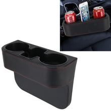 Load image into Gallery viewer, Car Seat Crevice Storage Box Cup Drink Holder Auto Pocket Stowing Tidying for Phone Pad Card Coin Case Car Accessories, Black, Grey, Khaki, Brown