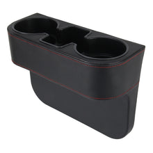 Load image into Gallery viewer, Car Seat Crevice Storage Box Cup Drink Holder Auto Pocket Stowing Tidying for Phone Pad Card Coin Case Car Accessories, Black, Grey, Khaki, Brown