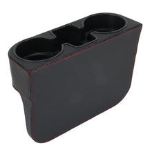 Load image into Gallery viewer, Car Seat Crevice Storage Box Cup Drink Holder Auto Pocket Stowing Tidying for Phone Pad Card Coin Case Car Accessories, Black, Grey, Khaki, Brown
