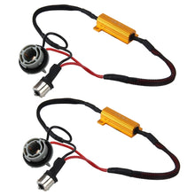Load image into Gallery viewer, 2 PCS 1156/BA15S Car Canbus Error Canceller Decoder Load Resistor LED 50W 8 Ohm No Blinking Decoder, 1156