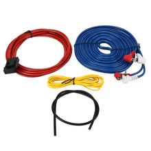 Load image into Gallery viewer, Car Audio Speakers Wiring kits Speaker Cable Subwoofer Amplifier Installation Cable Kit Power Cable  Car Speaker Power Amplifier Car Power Amplifier Car Audio Line + Power Line Suit, Car Audio Speakers Wiring Kits