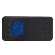 Load image into Gallery viewer, Car Truck Boat Switch Toggle Light Switch 4pin Waterproof 12/24V Bar Style Blue Toggle Reverse Rocker Rear Light Switch Car Auto Universal DIY 4 Pin Boat Cap OFF-ON Push Button with Indicator Light, Button 2