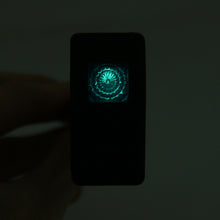 Load image into Gallery viewer, Car Truck Boat Switch Toggle Light Switch 4pin Waterproof 12/24V Bar Style Blue Toggle Reverse Rocker Rear Light Switch Car Auto Universal DIY 4 Pin Boat Cap OFF-ON Push Button with Indicator Light, Button 2
