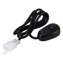 Load image into Gallery viewer, Car Truck Boat Switch Toggle Light Switch 3Pins DC12/24V Car Auto Universal DIY 3 Pin Drop-shaped Switch OFF-ON Push Button with Red and Green Indicator Light, Cable Length: 90cm, Button 3