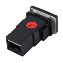Load image into Gallery viewer, Car Fog Light Lamp Indicator 5 PIN On and Off Button Switch Control 4 Cable Auto Car Fog Light 5 Pin Switch On-Off Button Switch for Toyota, Small Size: 5*2.2*1.7cm, With Cable