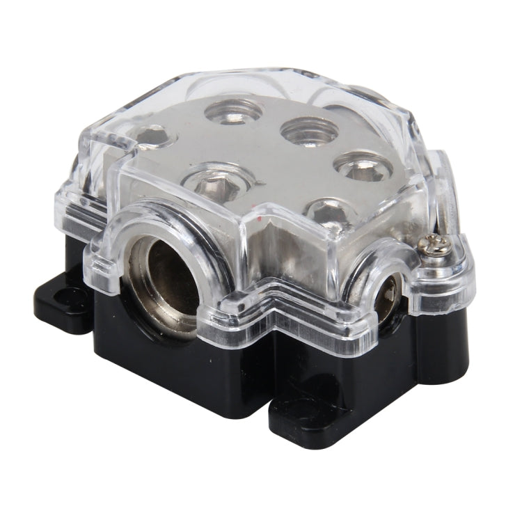 Fuse Holder Power Distributor Block 1 Way Auto Car Audio 5 Ways Out / 1 Ways In 5 Car Audio Outputs Universal Car Audio 1 in 5 Ways Output Fuse Box, Fuse Holder Power Distributor Block