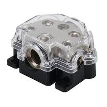 Load image into Gallery viewer, Fuse Holder Power Distributor Block 1 Way Auto Car Audio 5 Ways Out / 1 Ways In 5 Car Audio Outputs Universal Car Audio 1 in 5 Ways Output Fuse Box, Fuse Holder Power Distributor Block