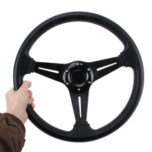 Load image into Gallery viewer, 35cm PU Racing Sport Hand Wheel Car Modified Steering Wheel