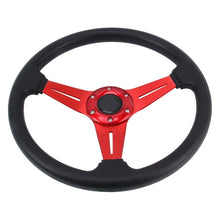 Load image into Gallery viewer, 35cm PU Racing Sport Hand Wheel Car Modified Steering Wheel