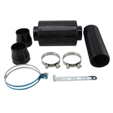 Load image into Gallery viewer, Universal Air Intakes Short Cold Racing Aluminium Air Intake Pipe Hose High Flow Cold Air Extension System Air Filter, High Flow Cold Air Filter