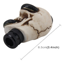 Load image into Gallery viewer, Universal Skull Car Gear Shift Knob Modified Car Gear Shift Knob Auto Transmission Shift Lever Knob Resin Gear Knobs, Skull Head Shape 10, Skull Head Shape 9, Skull Head Shape 8, Skull Head Shape 7, Skull Head Shape 6